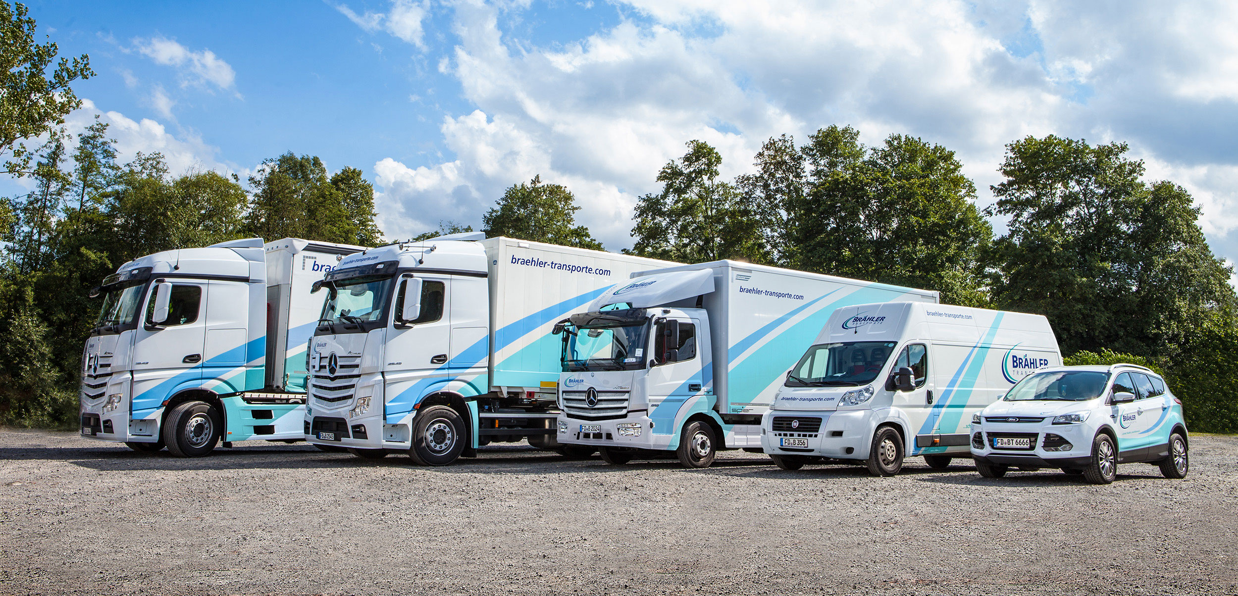 LKWs und Transporter von Brähler Transporte